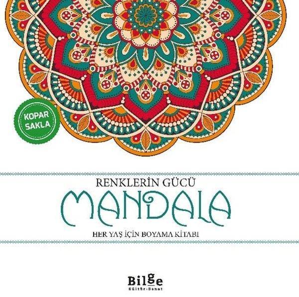 Renklerin Gücü - Mandala Her Yaş İçin Boyama Kitabı - Bilge Kültür Sanat - Image 1