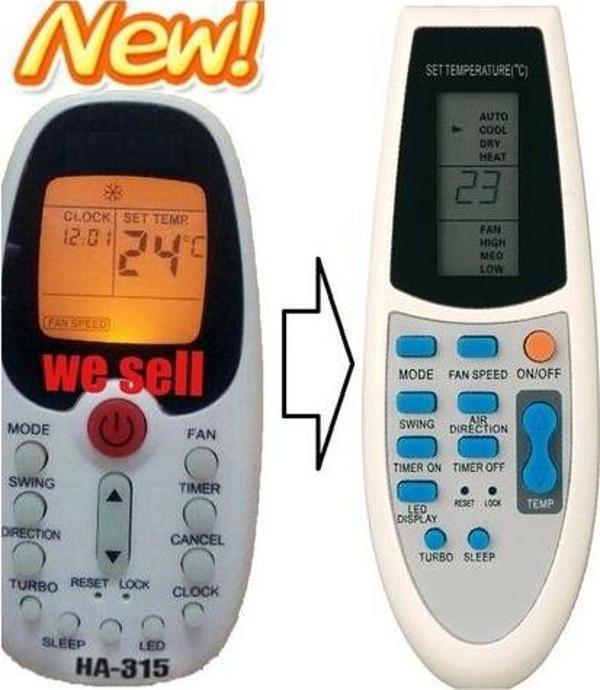 Midea R06-Bge Klima Kumandası - Eşdeğer - Image 1
