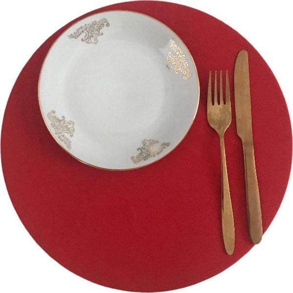 Sister Home Design Crimson Kırmızı Amerikan Servis, Kumaş Supla - Image 1