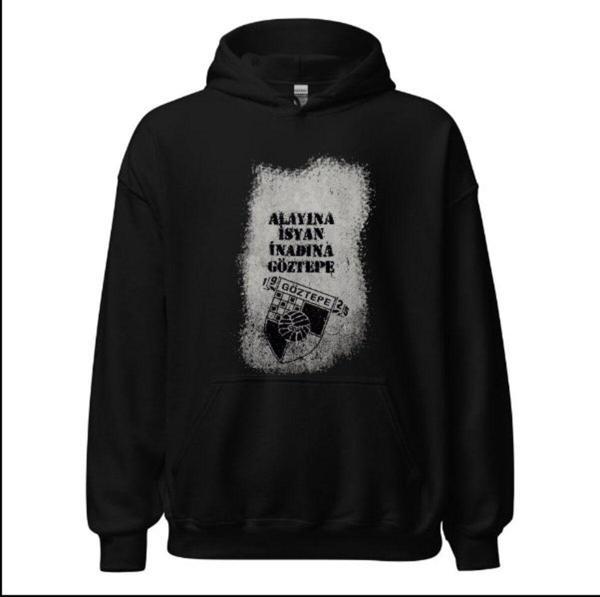 Sister Home Design Göztepe Kapşonlu Sweatshirt - Alayına İsyan İnadına Göztepe - Image 1