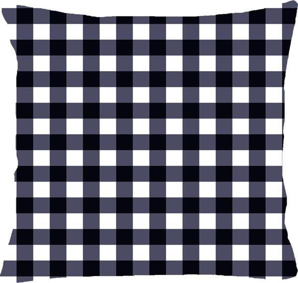Sister Home Design Kareli, Ekose, Tartan, Dama Model Kırlent Kılıfı No:11 - Image 1
