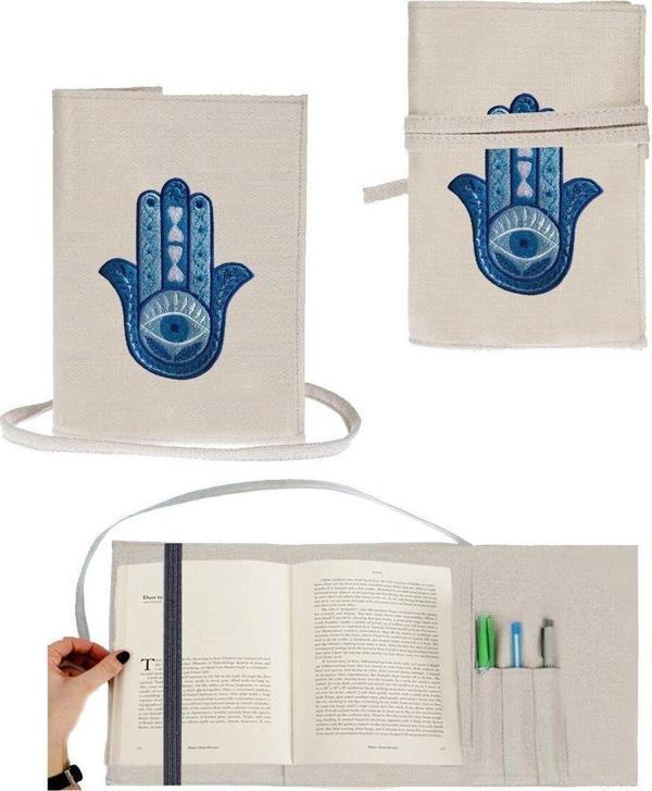 Sister Home Design Fatmanın Eli Nakışlı Kitap - Tablet - Ebook Çantası / Kılıfı - Image 1