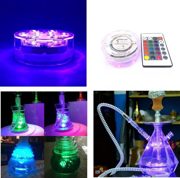 Nargile Işığı Renk Değiştiren Kumandalı Led Lamba - Image 1