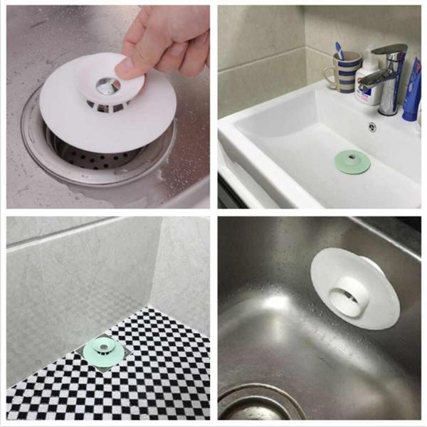 Vakumlu Lavabo Süzgeci - Tahliye ve Durdurma Süzgeci - Image 1