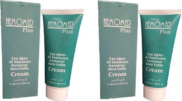 Derya Eren Hemomed Plus ​​​​​​​Çay Ağacı, At Kestanesi, Kantaron, Kara Halile Kremi 100 ML 2 adet - Image 1