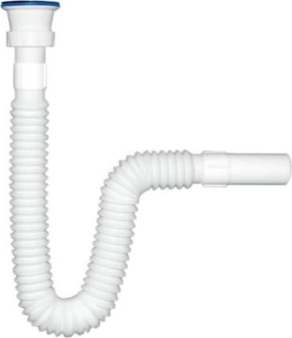 Özbest Lüx Çift Körüklü Uzun Lavabo Sifon - Image 1