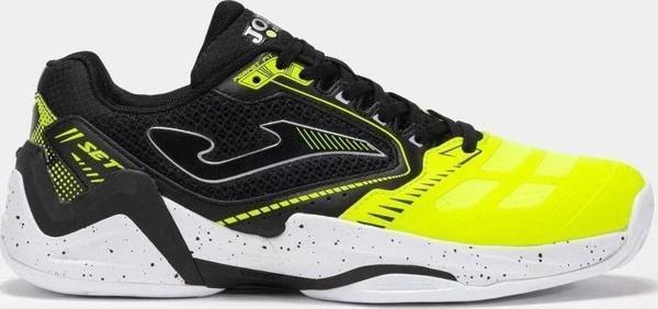 Joma Set 2531 Siyah Sarı Toprak Kort Erkek Tenis Ayakkabısı TSETS2531C - Image 1