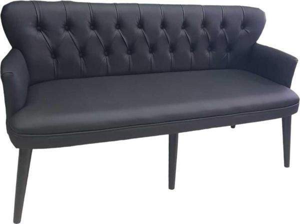 Garden House 3'Lü Deri Ofis Koltuk Takımı Bekleme Salonu Koltuk Takımı Üçlü Kanepe 3'Lü Koltuk - Image 1