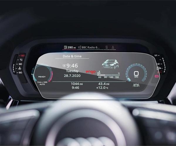 Audi A3 Mat Ekran Koruyucu 12.3 inç 8Y Dijital Gösterge 2025 - Image 1