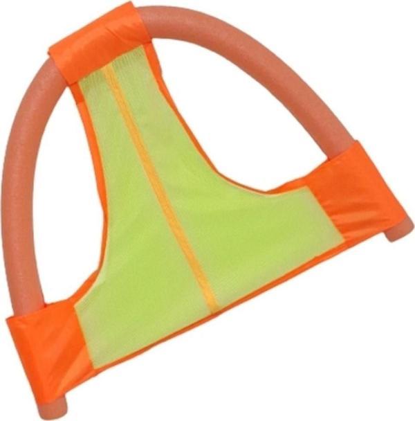 Ygt Ambalaj Turuncu Deniz Havuz Sandalyesi Koltuğu 150 x 6 cm Makarna ve File - Image 1