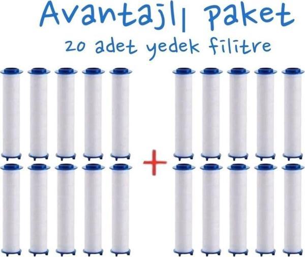 TRUVA 20 Adet Yedek Kireç Önleyici Filtre Avantajlı Paket - Image 1