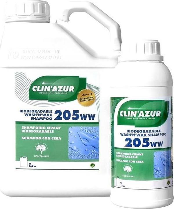 Clin Azur -205WW- Yıkama Ve Koruma Şampuanı 1L - Image 1