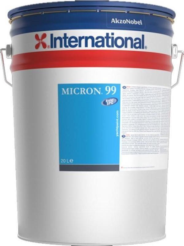 INTERNATIONAL MICRON 99 20LT SİYAH ZEHİRLİ BOYA TEKNE YAT ANTIFOULING - Image 1
