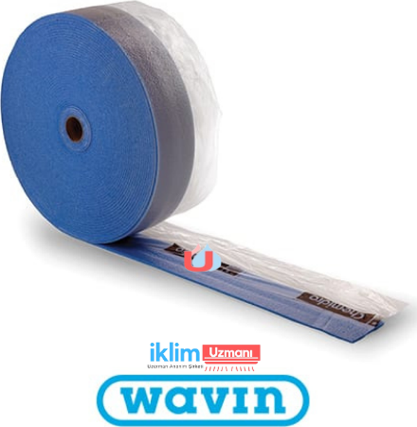 WAVIN - Kenar izolasyon Bandı Yapışkanlı D23 (120x7mm L=15 mt.) - Image 1