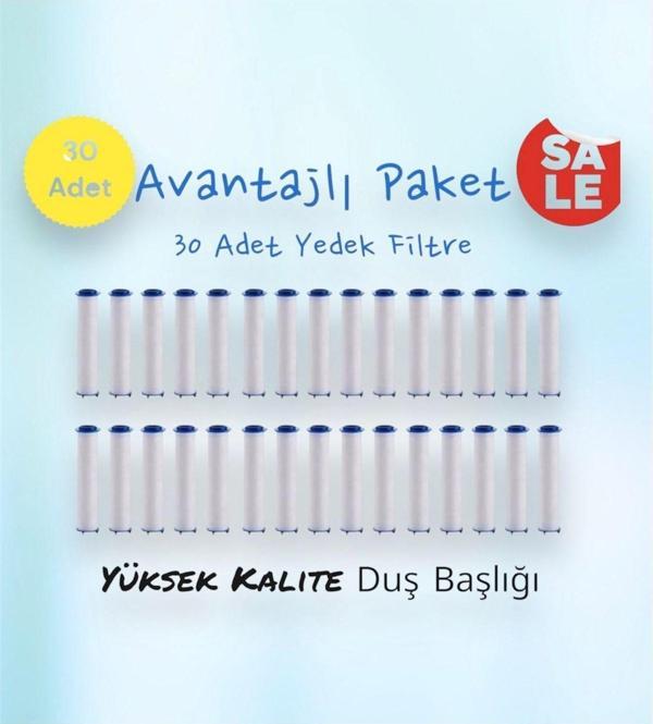 TRUVA Su Tasarruflu,Kireç Önleyici Özellikli Filtre(Avantajlı Paket) 30 Adet - Image 1