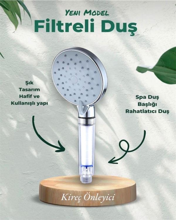 TRUVA Su Tasarruflu,Kireç Önleyici Özellikli,Yüksek Kaliteli Duş Başlığı - Image 1