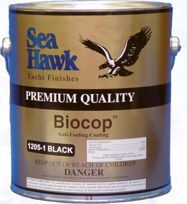 Sea Hawk Biocop TF Megayat Zehirli Boya 3.785 LT Siyah - Image 1