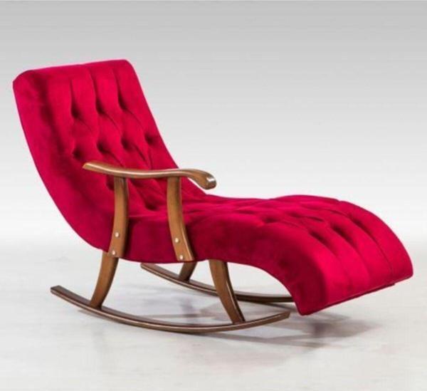 Onur Design Lüx Kapitoneli Dinlenme Sallanma Tv Balkon Salon Koltuğu Sallanır Koltuk - Image 1
