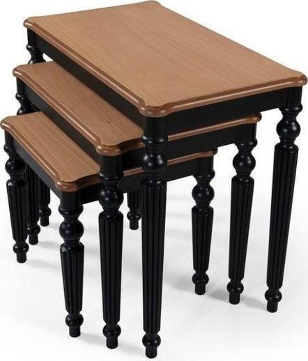 Onur Design Mira Ahşap 3Lü Zigon Sehpa - Image 1