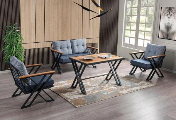 Onur Design Yıldız Balkon Bahçe Çay Seti Takımı - Image 1
