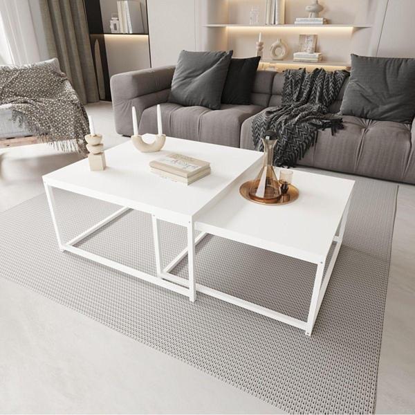 Deconode Prestige İkili Orta Sehpa Seti - Image 1