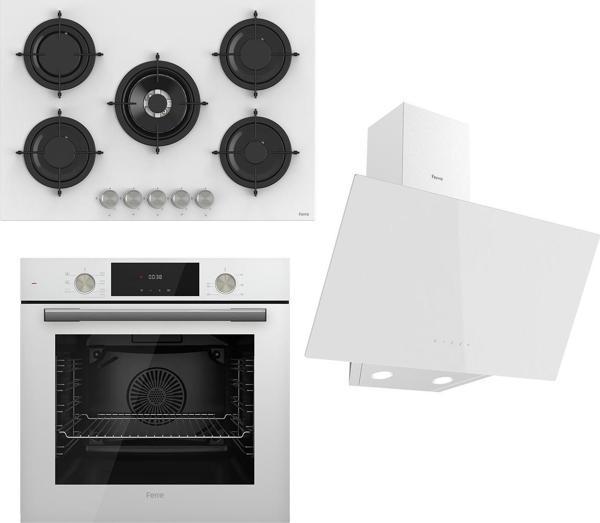 Ferre Flowart Serisi Beyaz Set (rs036 + Qms63cb +d078 ) - Image 1