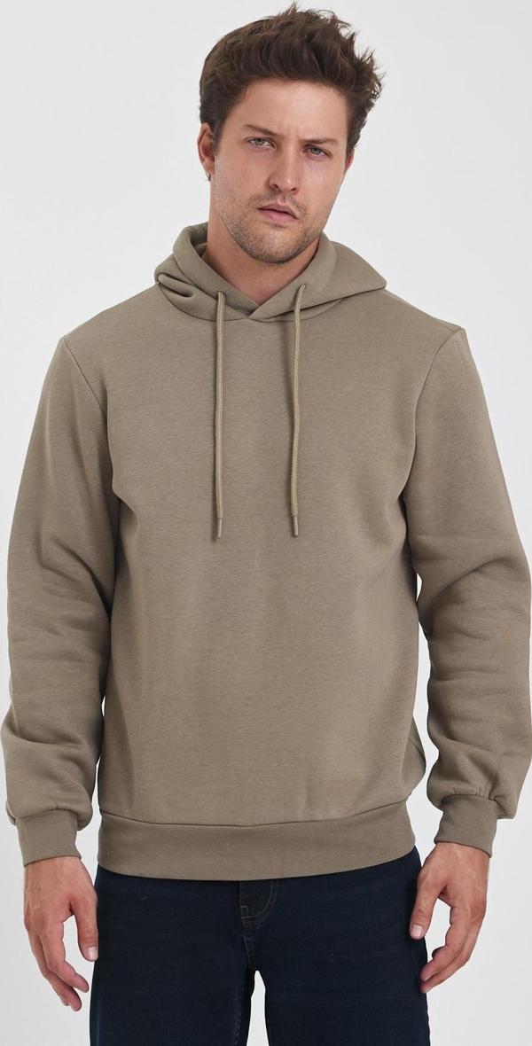 Rodi 3 İp Şardonlu Kapuşonlu Cepsiz Sweatshirt RD24KE054902 - Image 1