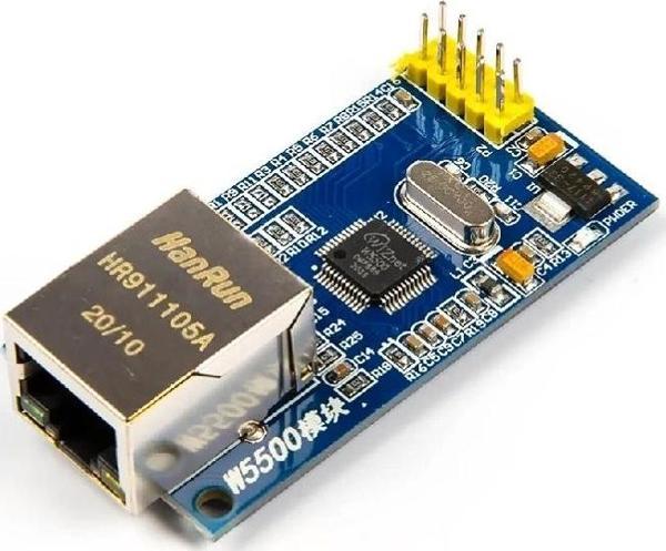 Wiznet W5500 Ethernet Modül 5V Spı Tcp/ıp Udp Network Ağ Lan Haberleşme - Image 1