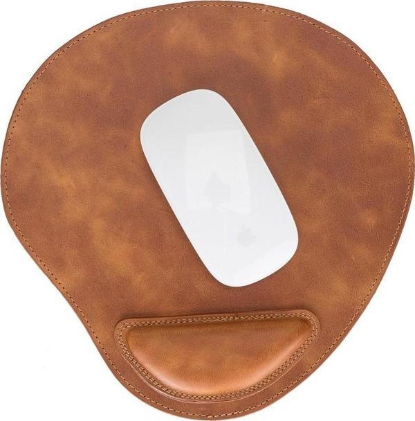 Bileklikli Deri Mouse Pad TN11 Taba - Image 1