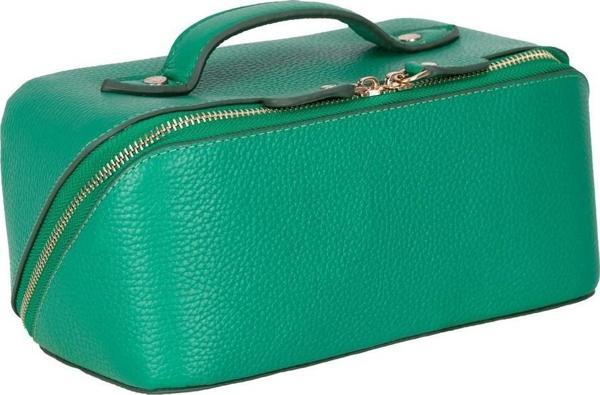 Ella Kadın Seyahat Kozmetik Bakım Makyaj Çantası Organizer Yeşil - Image 1