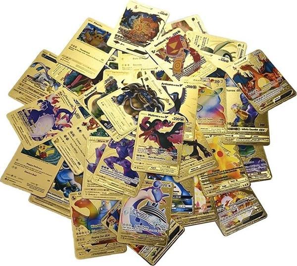 Pokemon Gold Set 55 Adet Oyun Kartı - Image 1