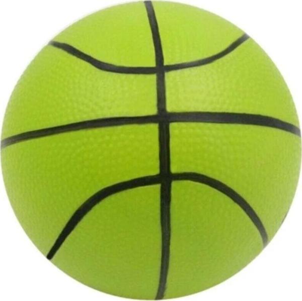 Plastik Küçük Mavi Basketbol Topu - Image 1