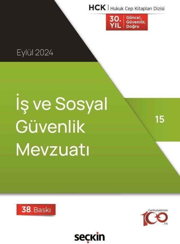 İş ve Sosyal Güvenlik Mevzuatı - Seçkin Yayıncılık - Image 1