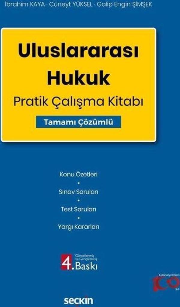 Uluslararası Hukuk Pratik Çalışma Kitabı - Seçkin Yayıncılık - Image 1
