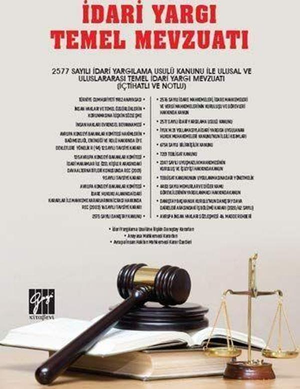 İdari Yargı Temel Mevzuatı - Gazi Kitabevi - Image 1
