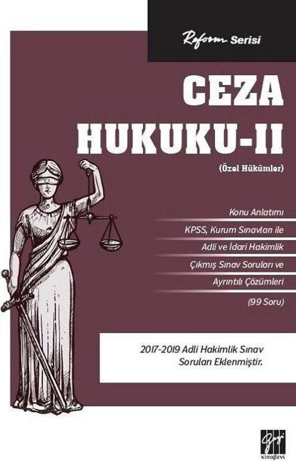Reform Serisi Ceza Hukuku - 2 (Özel Hükümler) - Gazi Kitabevi - Image 1