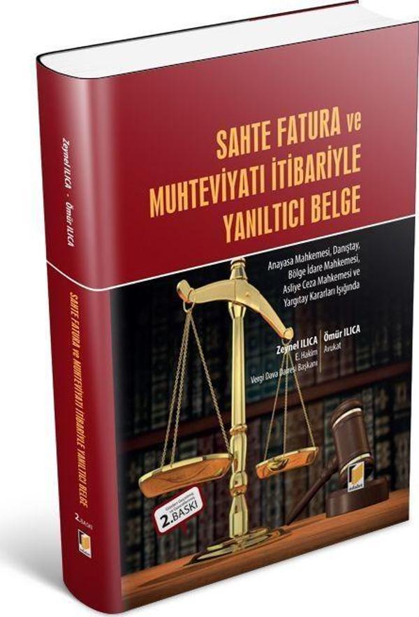 Sahte Fatura ve Muhteviyatı İtibariyle Yanıltıcı Belge - Adalet Yayınları - Image 1