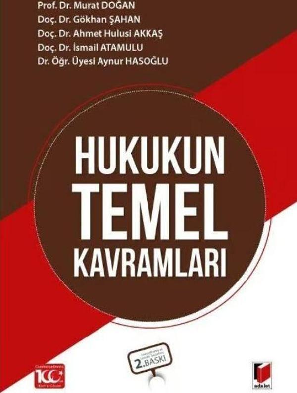 Hukukun Temel Kavramları - Adalet Yayınları - Image 1