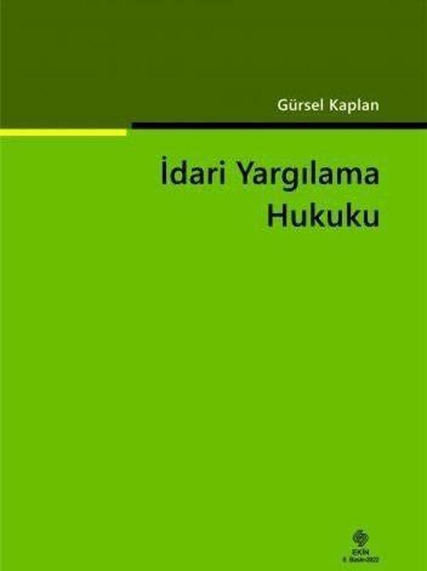 İdari Yargılama Hukuku - Ekin Basım Yayın - Image 1
