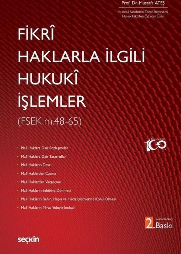 Fikri Haklarla İlgili Hukuki İşlemler - Seçkin Yayıncılık - Image 1