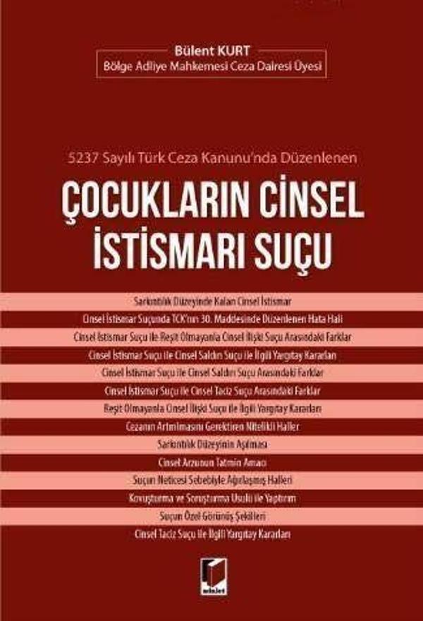 5237 Sayılı Türk Ceza Kanunu'nda Düzenlenen Çocukların Cinsel İstismarı Suçu - Adalet Yayınları - Image 1