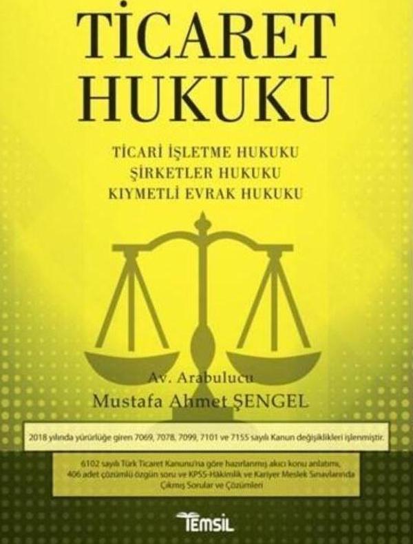 Temsil Kitap Ticaret Hukuku - Temsil Kitap - Image 1