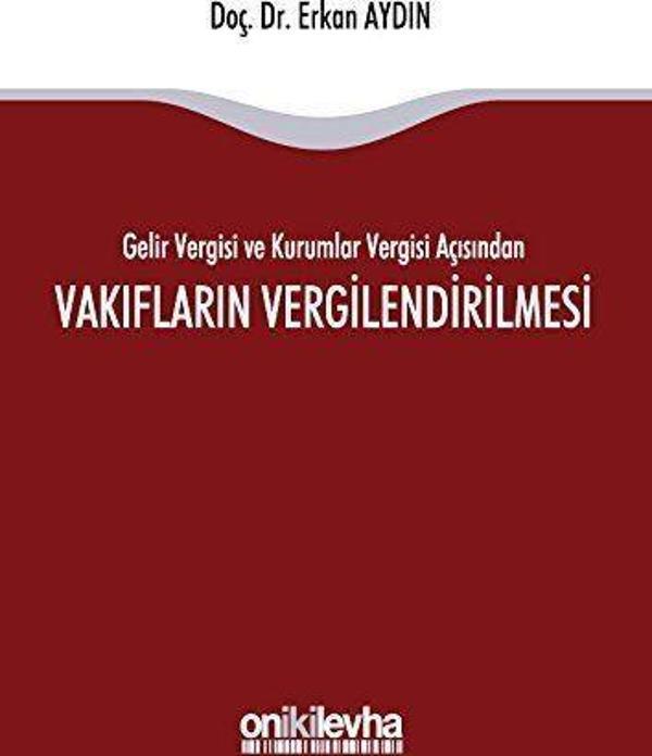 Vakıfların Vergilendirilmesi - On İki Levha Yayıncılık - Image 1