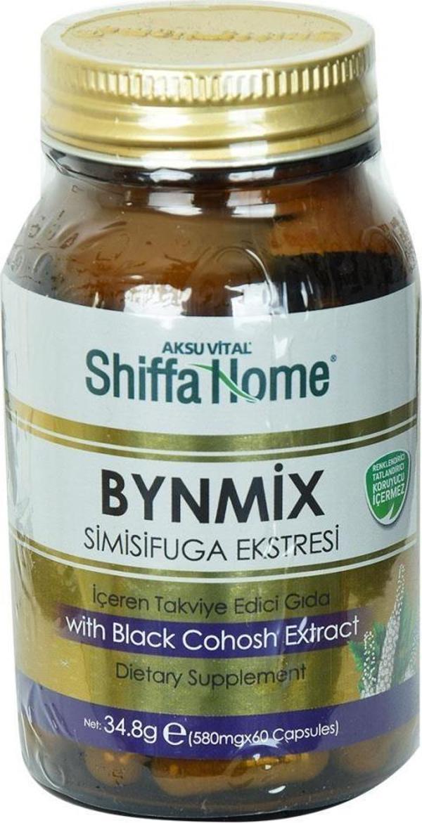 Shiffa Home Bynmix Simisifuga Ekstresi 580 Mg x 60 Kapsülü - Image 1