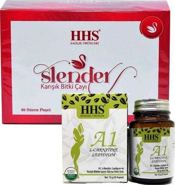 HHS A+1 Bitkisel 30 Kapsül A1 Slender Karışık Bitki Çayı 60Adet  - Image 1