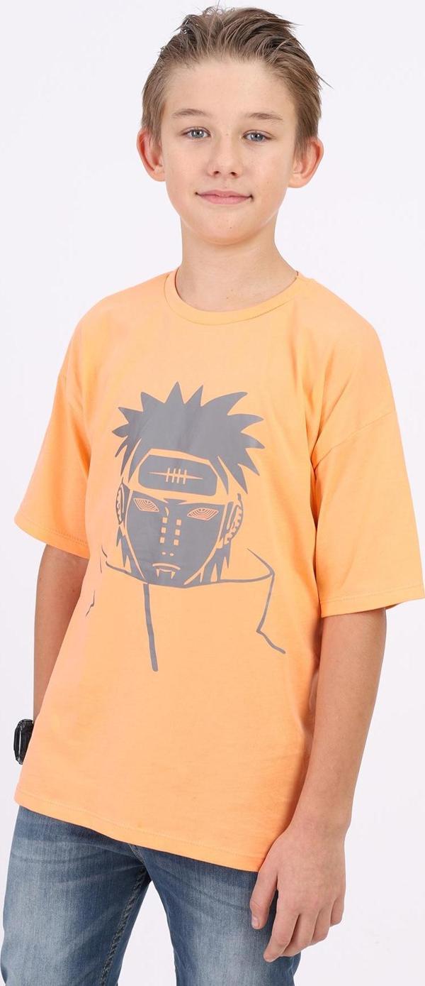 Toontoy Unisex Çocuk Reflektör Baskılı Tişört - Image 1