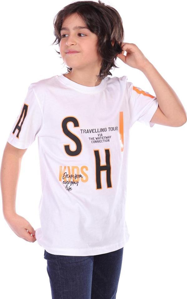 Toontoy Erkek Çocuk Fashion Baskılı Tişört - Image 1
