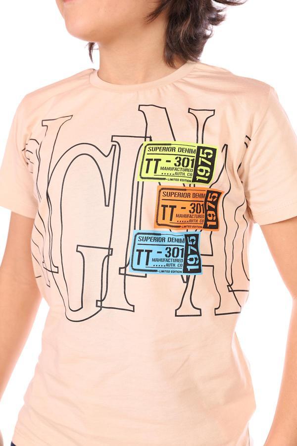 Toontoy Erkek Çocuk Original Baskılı Tişört - Image 1