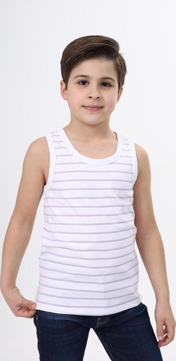 Toontoy Erkek Çocuk Çizgili Atlet - Image 1