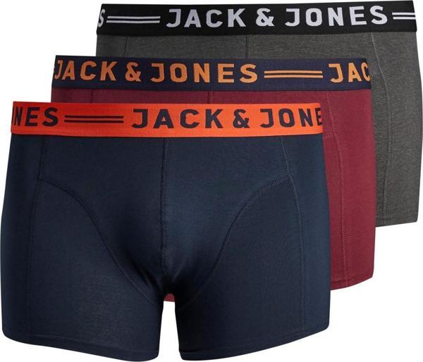 Jack&Jones Plus Erkek 3'lü Boxer Set 12147592 - Image 1